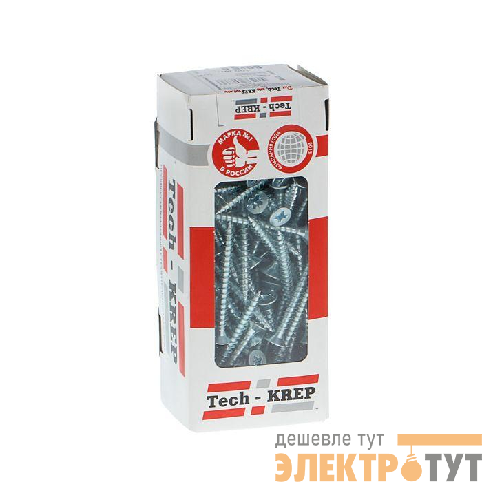Саморез универсальный 60х5.0мм оцинк. (уп.100шт) Tech-Krep/Zitar 102201