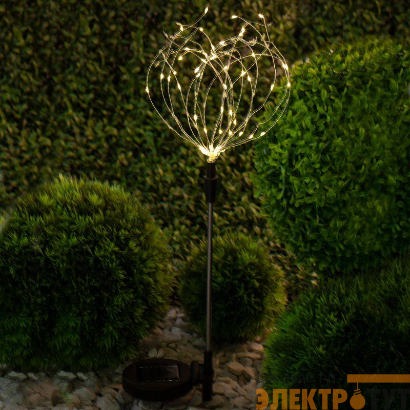 Светильник садовый Фейерверк на солнечной батарее ERAUF024-01 ЭРА Б0044216
