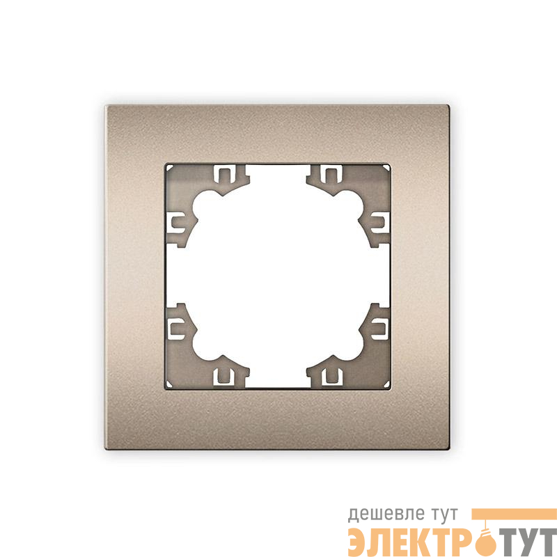 Рамка 1-м Афина шампань Universal A0053-Br