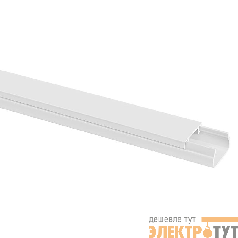 Кабель-канал 15х10 L2000 пластик бел. TOKOV ELECTRIC TKE-KK-15-10-2000-WH