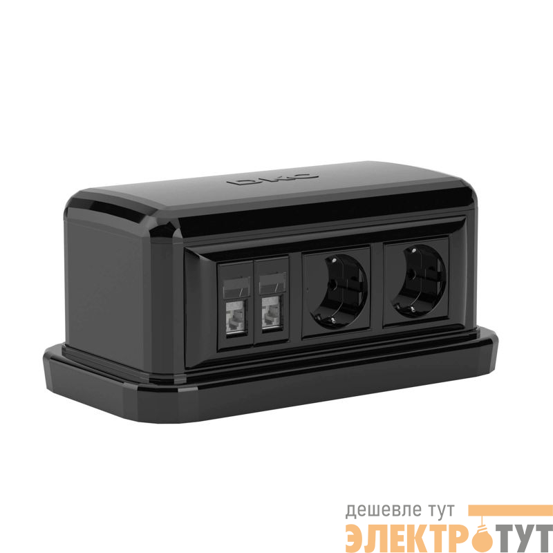 Башенка напольная BUS 12мод. черн. DKC 09090