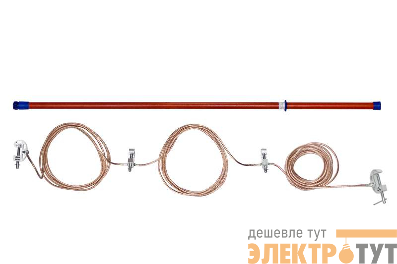 Заземление переносное ЗПП-35 Д для распред. устр. до 35кВ 25кв.мм Антиток Д219460