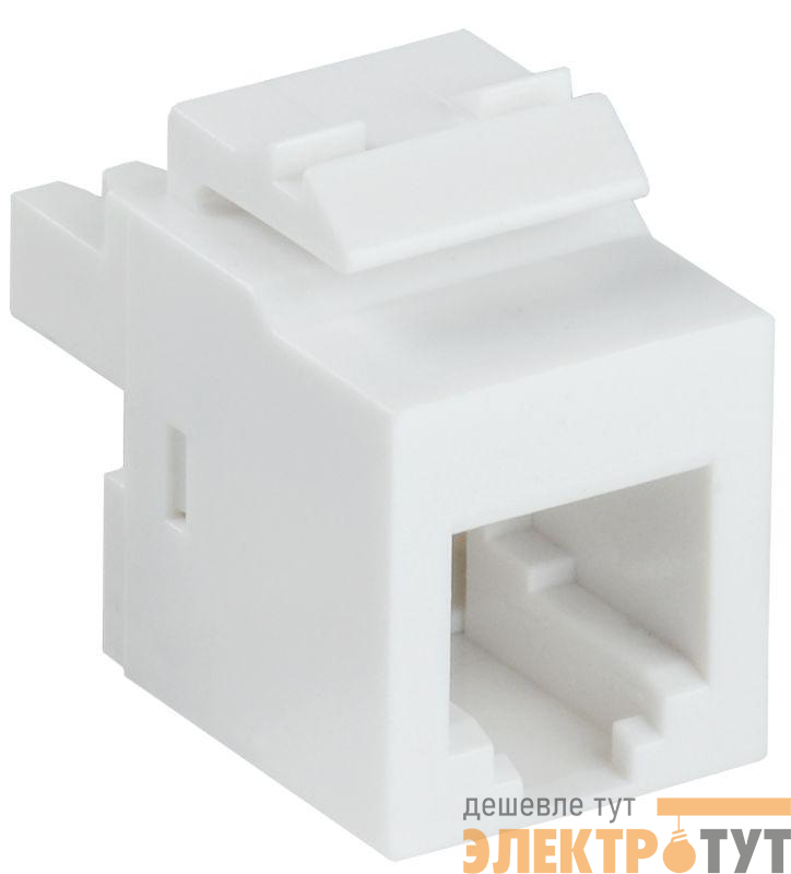 Модуль Keystone Jack кат. 3 RJ12 UTP 110 IDC 180град. ITK CS1-3C03U-12