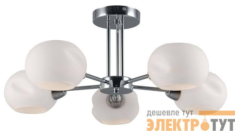 Люстра Doris 2080-305 5хE14 40Вт модерн Rivoli Б0055650