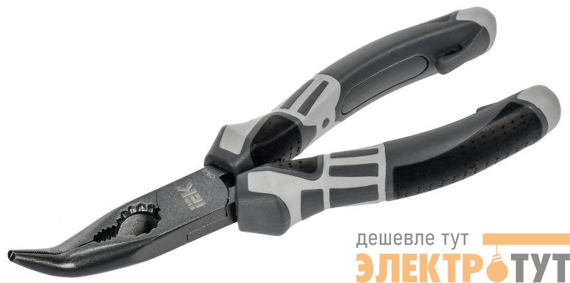 Тонкогубцы изогнутые 160мм K4 ARMA2L 5 IEK A2L5-BN10-K4-160