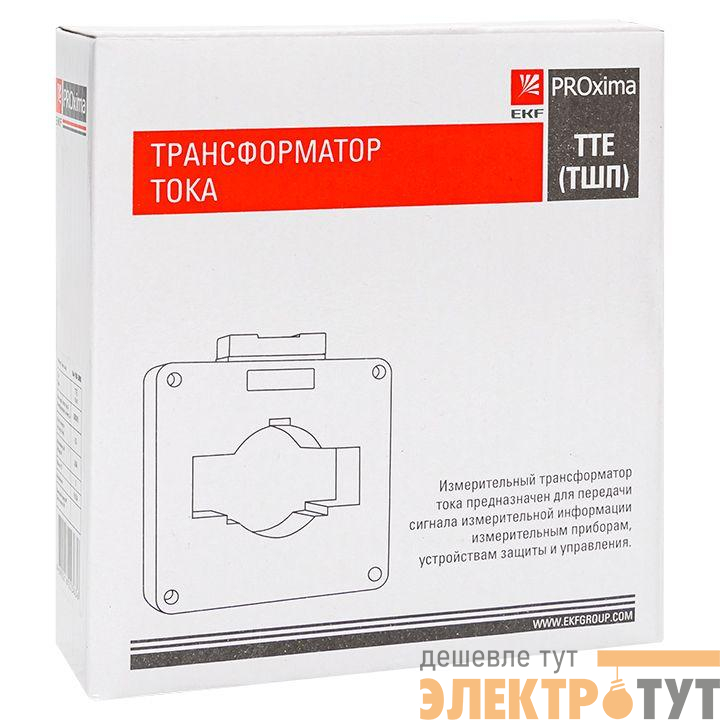 Трансформатор тока ТТЕ 100 2000/5А кл. точн. 0.5 10В.А EKF tte-100-2000/tc-100-2000
