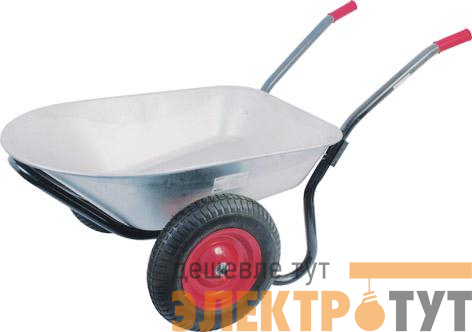 Тачка двухколесная 78л грузоподъемность 150кг FIT 77557