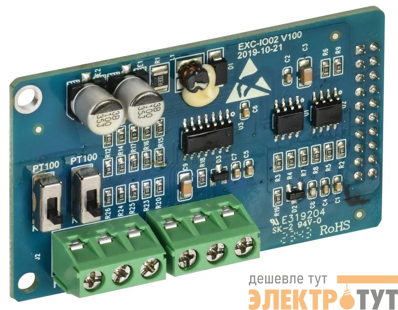 Плата расширения PT100 ПЧ A650 ONI EC-A650M-IO02
