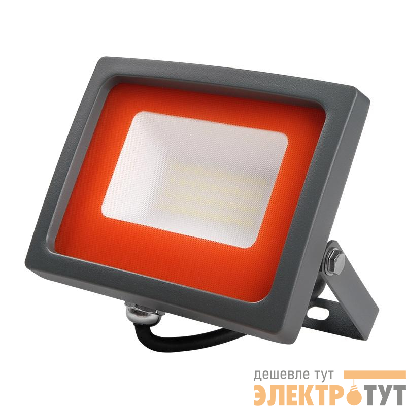 Прожектор светодиодный PFL-SC 30Вт 6500К IP65 190-260В ДО закален. матов. стекло JazzWay 5001404