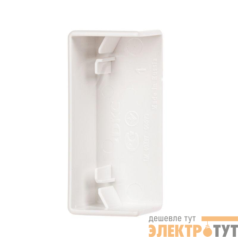 Заглушка для кабель-канала LM 25х17 бел. (розн. уп.2шт) DKC 00578R