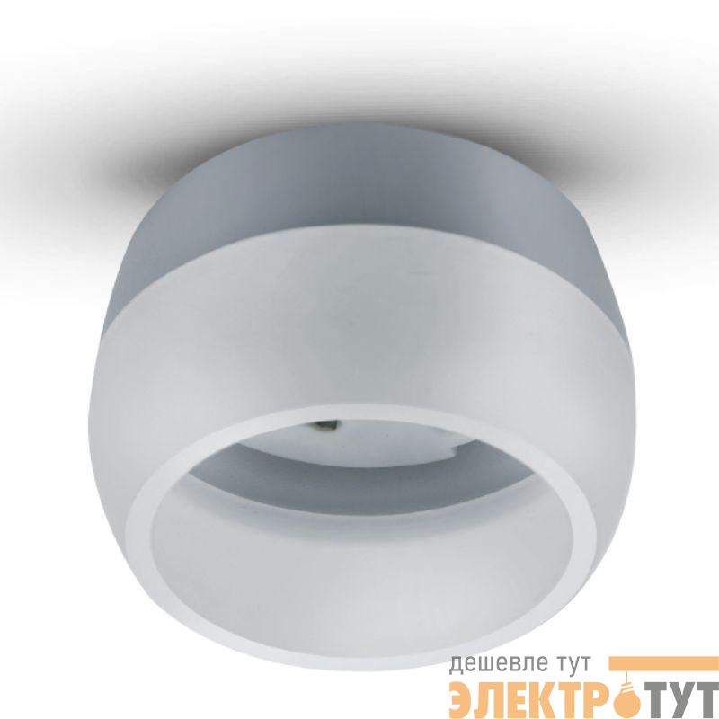 Светильник встраиваемый IP20 металлический под лампу GX53 LGX53-04 C01 бел. Camelion 15399