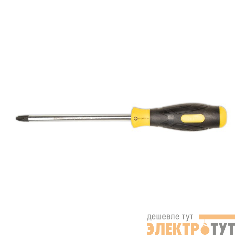 Отвертка РН 3х150мм (09110) SHTOK 376327