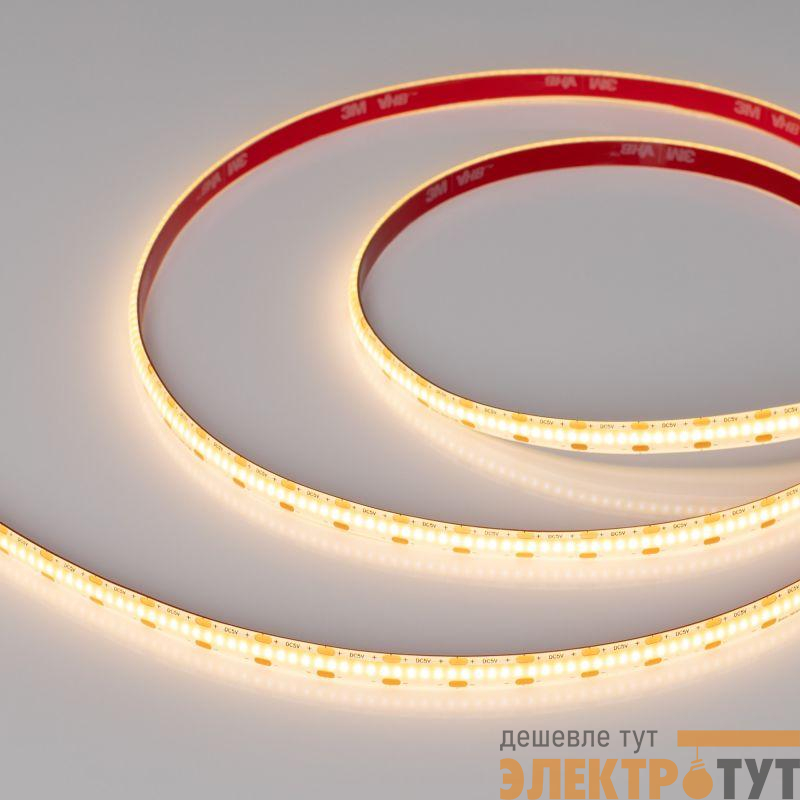 Лента светодиодная COB-SE-X360-8mm 5V Warm 2700К 5Вт/м IP65 CSP герметичная (уп.5м) Arlight 041710