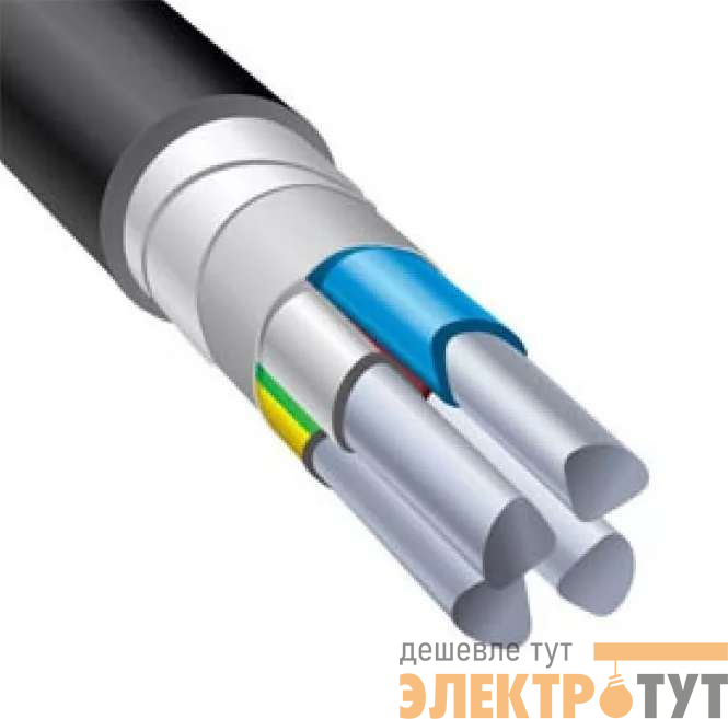 Кабель АВБШв 4х70 ОС (N) 1кВ (м) Энергокабель ЭИЗМ1011997