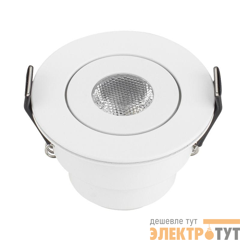 Светильник светодиодный LTM-R52WH 3W Warm White 30deg (IP40 металл) Arlight 015393