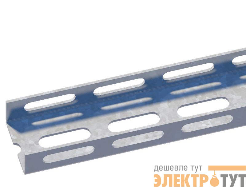 Профиль монтажный 30х60 L2000 сталь 2мм ГМШ1.30.60.2000.2.2 швеллер оцинк. СОЭМИ Н0112556521