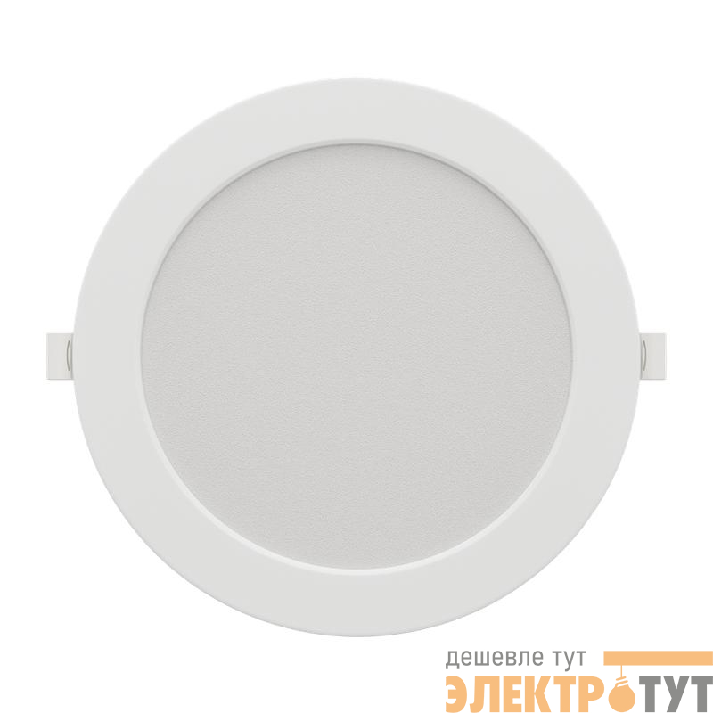 Панель светодиодная встраив. 3 ССT 24Вт 230В/50Гц 1920лм 3-4-6.5К IP44 d225х26мм круг Apeyron 06-164