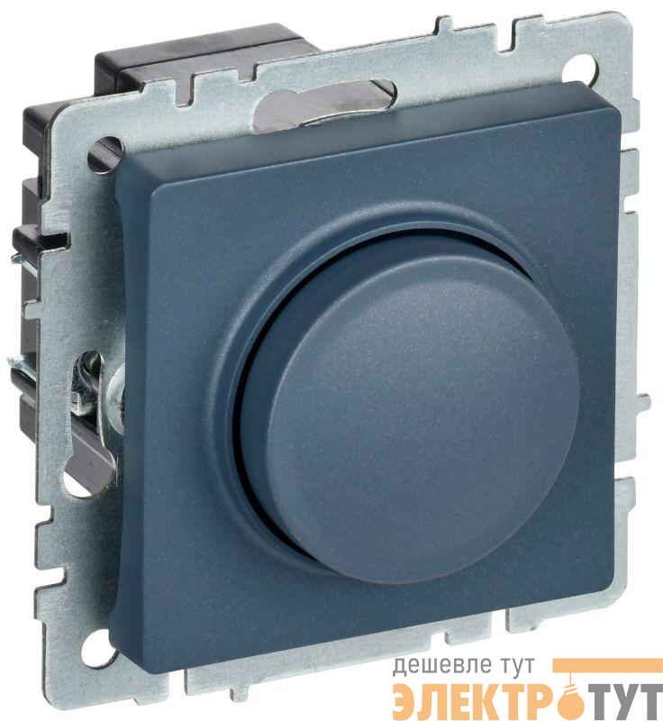 Светорегулятор СП BRITE пов-наж. 600Вт СС10-1-0-БрМ механизм маренго IEK BR-D20-0600-K35