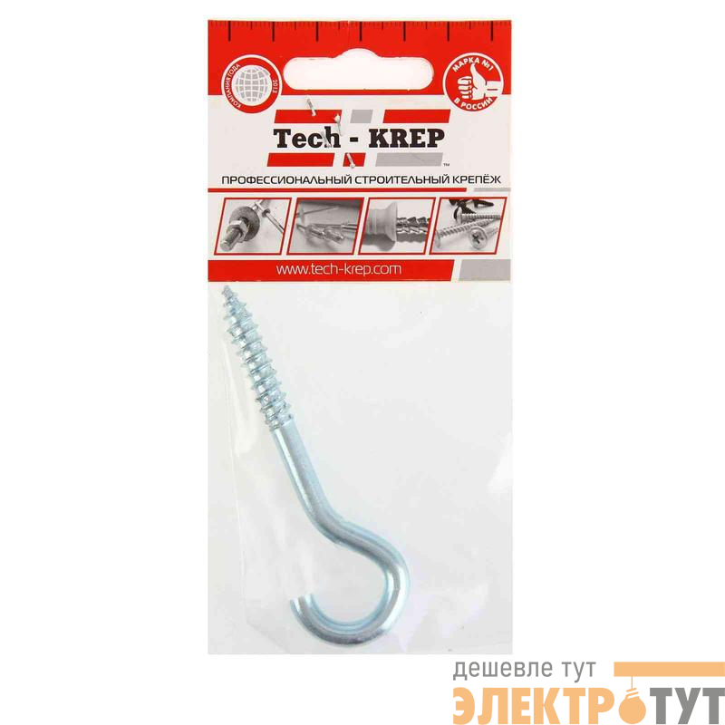 Шуруп-полукольцо 6.0х80 Tech-Krep/Zitar 103890