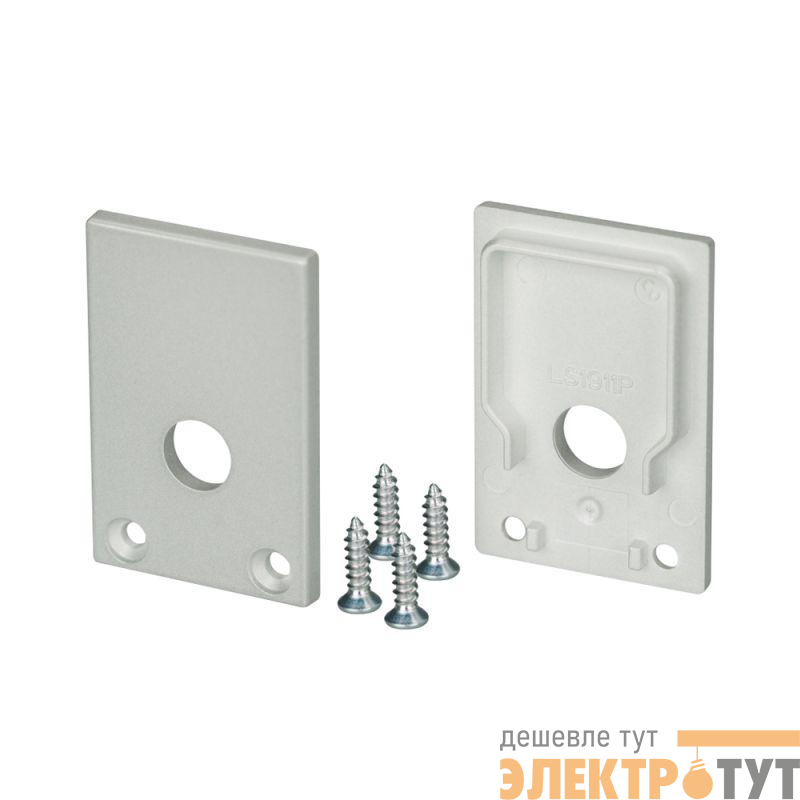 Заглушка SL-LINE-2011M RCT с отверстием пластик Arlight 024322