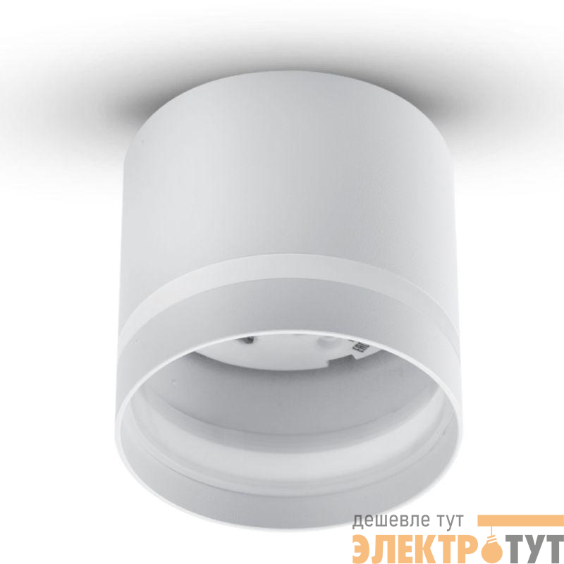 Светильник встраиваемый IP20 под лампу GX53 LGX53-02 C01 бел. Camelion 15396