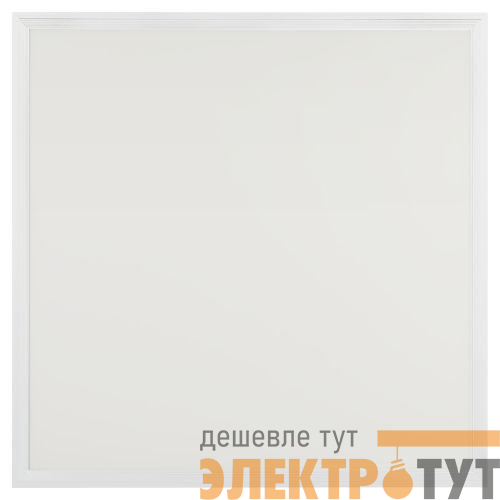 Светильник светодиодный SPL-510-W-65K-040 40Вт 6500К IP40 3420лм 595х595х8 без драйвера панель бел. Эра Б0048926