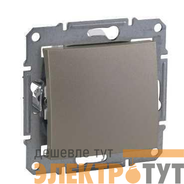 Переключатель проходной 1-кл. СП Sedna 10А IP20 (сх. 6) 250В титан SchE SDN0400168