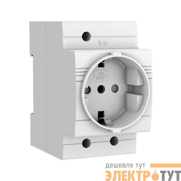 Розетка на DIN-рейку РДЕ-47 230В для евро вилки с заземл. PROxima EKF mdse-47-pro