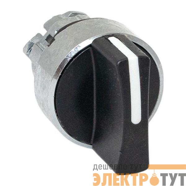 Механизм переключателя исполнительный ХB4 на 2 положения возвратный без фиксации без подсветки с короткой ручкой IP65 EKF XB4BD2-65