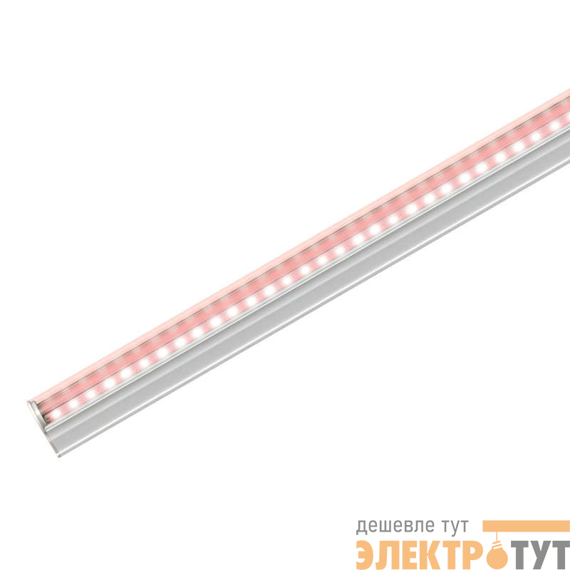 Светильник светодиодный ULI-P16-10W/SPLE WHITE IP20 10Вт IP20 накладной линейный для растений спектр для фотосинтеза Uniel UL-00003957