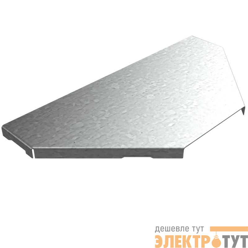 Крышка для ответвителя T-образ. осн.100 сталь 1мм KTU100 HD КМ LO3791