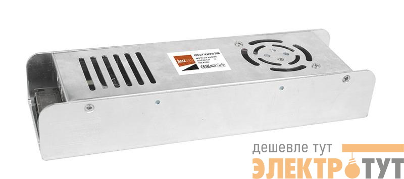 Блок питания для светодиодной ленты 350Вт 14.6А 24В IP20 BSPS метал. Pro+ JazzWay 5024298