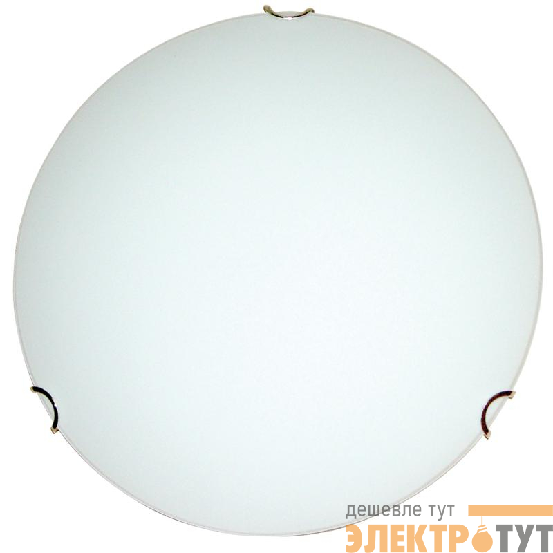 Светильник НПБ 06-3х60 М65 "Мелани" 400 матов. бел./клипсы хром (инд. упак.) Элетех 1005204054