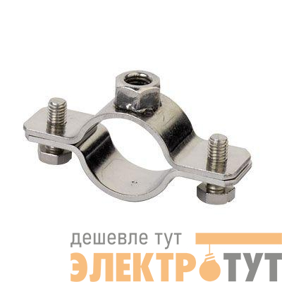 Хомут M8 для тяжелых нагрузок 47-51 (1дюйм 1/2)мм нерж. сталь AISI 316L DKC 6040-112X