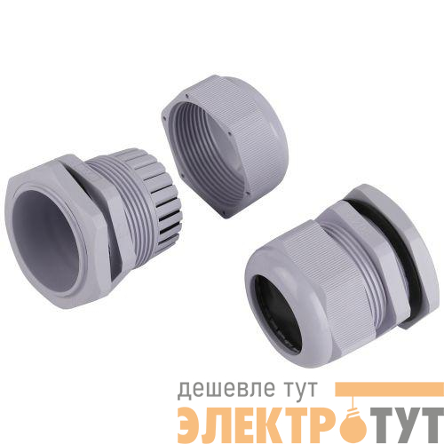 Ввод кабельный (сальник) PG 42 d32-38мм (d отверст. 53мм) IP54 (уп.5шт) Эра Б0065153