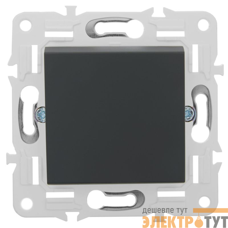 Выключатель перекрестный 1-кл. SKANDY 10А SK-V03G графит IEK SK-V13-0-10-K53