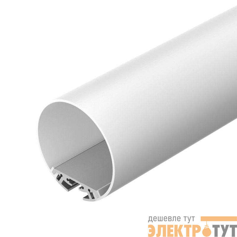 Профиль SL-ROUND-D60-2500 ANOD+OPAL L2500 с экраном алюм. Arlight 020474