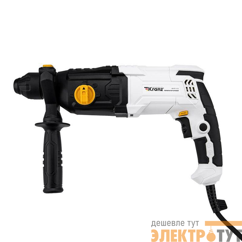 Перфоратор сетевой SDS-plus 1050Вт 3.2Дж в кейсе Kranz KR-PT-110
