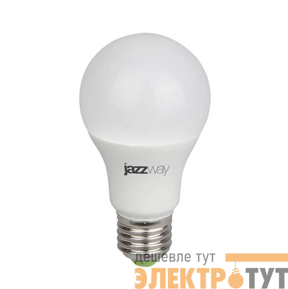 Лампа светодиодная PPG A60 Agro 9Вт A60 грушевидная матовая E27 IP20 для растений красн./син. спектр frost JazzWay 5002395
