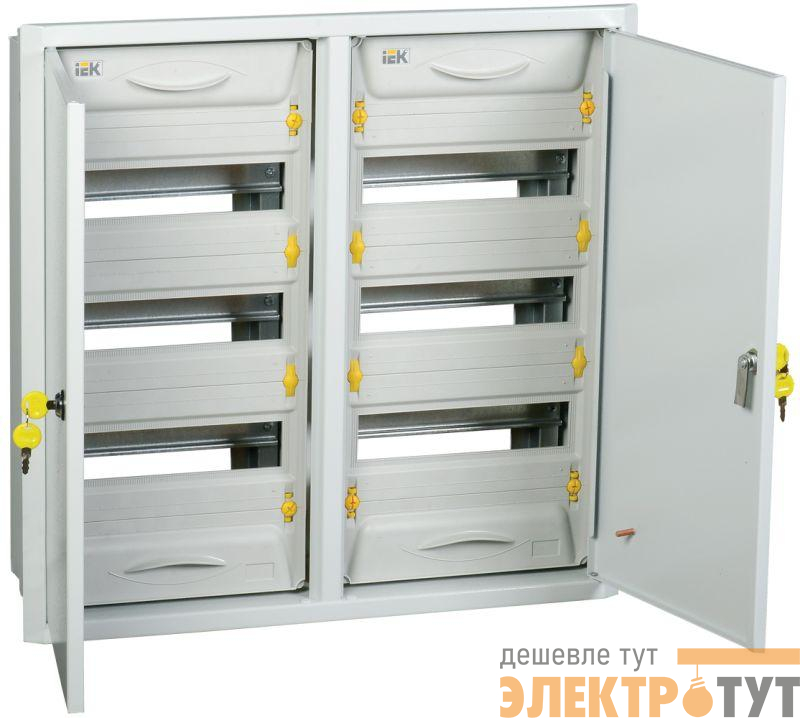 Корпус металлический ЩРв-2х36з-0 36 УХЛ3 IP31 PRO IEK MKM15-V-2X36-31-ZU