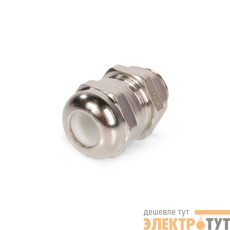 Ввод кабельный термостойкий ВКТ-М12 (4-8мм) латунный Fortisflex 88249