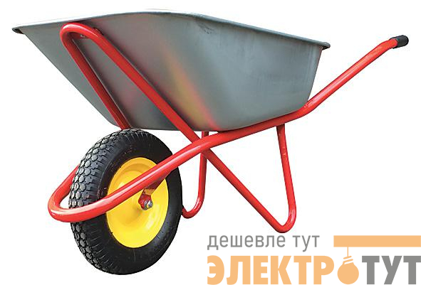 Тачка строительная 110л грузоподъемность 220кг Профи FIT 77612