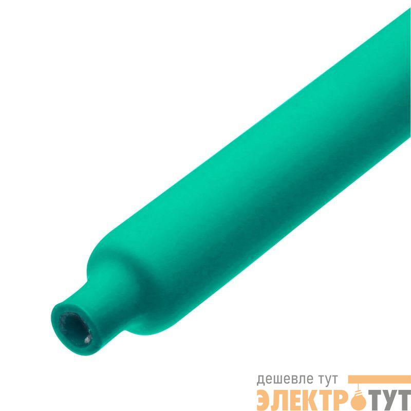 Трубка термоусадочная клеевая ТТК(3:1)-20/6 зел. (уп.10м) КВТ 102434
