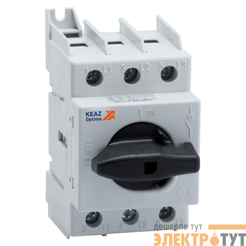 Выключатель-разъединитель 3п 125А OptiSwitch DI-125-3 КЭАЗ 332070
