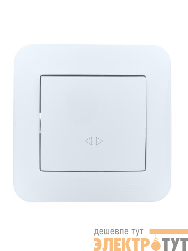 Выключатель промежуточный 1-кл.СП ASTI 10А IP20 в сборе бел. LEZARD 7081-0202-107