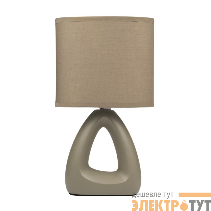 Светильник настольный JH2-01-gn E14 IP20 170х100х300мм керамика; ткань; PVC-пластик зел. JazzWay 5062283