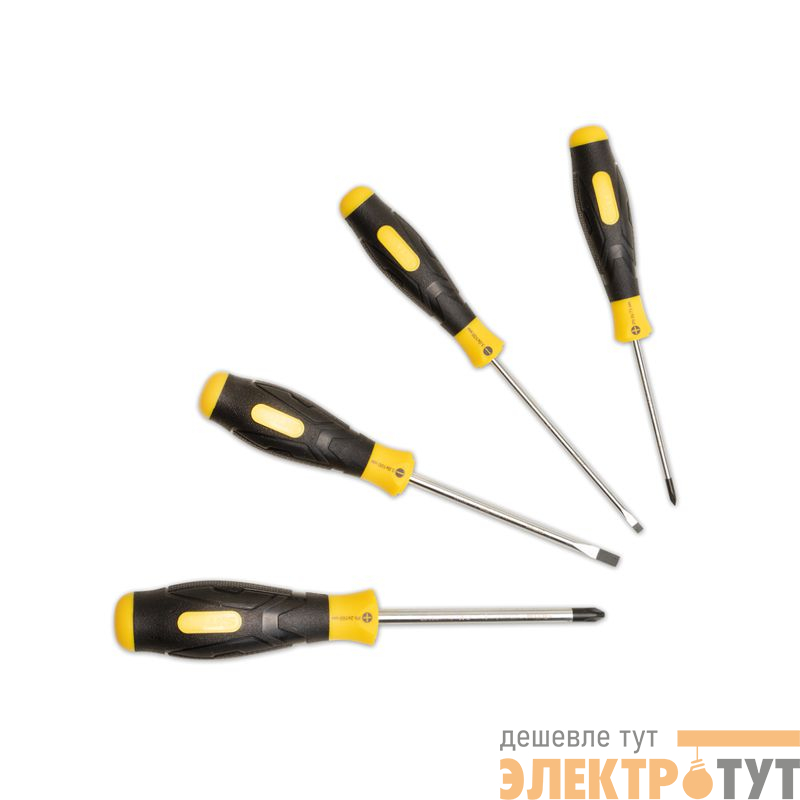 Набор отверток блист. (4 предмета) (09901) SHTOK 376356