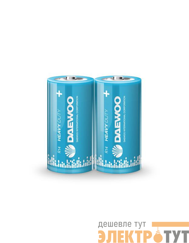 Элемент питания солевой C/R14 1.5В Heavy Duty 2021 2S (уп.2шт) DAEWOO 5029392