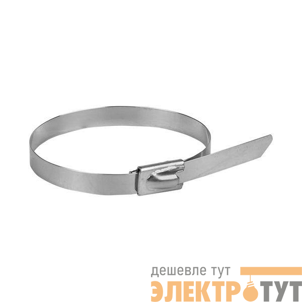 Хомут AISI 304 4.6х150 нерж. сталь FlexLock (уп.10шт) PROxima EKF plc-fl-tss-304-4.6x150-r