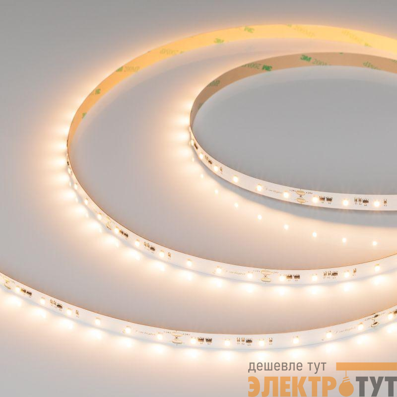 Лента светодиодная IC-A60-10mm 24V Warm 2700К 4.8Вт/м IP20 2835 (уп.20м) Arlight 040671